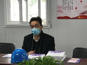 市建設(shè)局黨委書記、局長戴健赴房總集團(tuán)市北32#地塊視察復(fù)工復(fù)產(chǎn)安